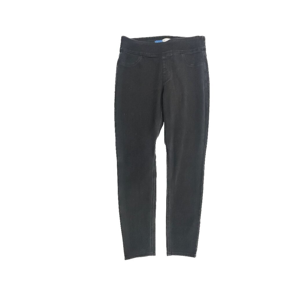 Old Navy Mid Rise Jegging Pull On Women's size 10 Black Denim‎ Jeans